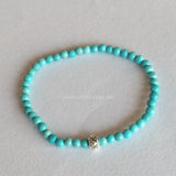 Turquoise Skinny Bracelet 4mm